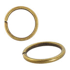 Small Metal Jump Rings for Jewelry Making by Mandala Crafts - color: Antique Brass, size: 14mm