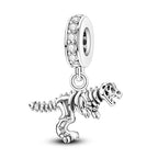 LAZA Charms for Bracelets 925 Sterling Silver Butterfly Summer Travel Ocean Lucky Charm Beads Pendant Jewelry for Women Mom - color: Tyrannosaurus rex