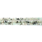 5x12mm Natural Kiwi Jasper Stone Bamboo Shape Gem Healing Energy Loose Spacer Beads for DIY Necklace Bracelet Earring - color: Kiwi Jasper