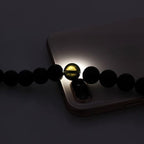 MJDCB Natural Stone Beads Natural Black Obsidian Loose Beads are Used in Jewelry Design to Make Bracelets and Necklaces 15inch (10mm) - color: Black Obsidian, size: 10mm
