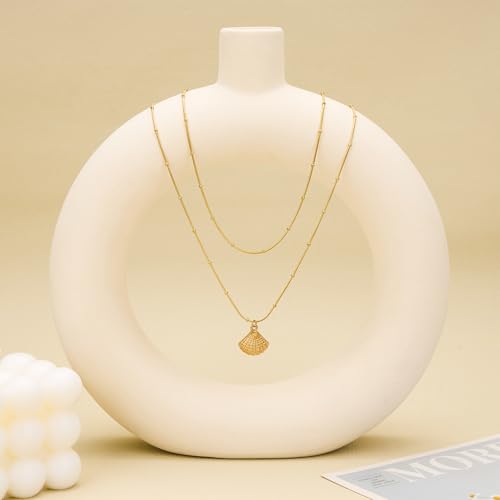 12 Pack Gold Stainless Steel Round Snake Chain Necklace Bulk DIY Craft Adjustable Jewelry Necklace Chain for Women Men - color: Gold Snake Bead, size: 20 inches