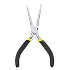 Mini Needle Nose Pliers for Jewelry Making 6 Inch Small Long Nose Pliers Long Tapered Jaw Non Serrated Precision Pliers Jewelry Making Tool for Wire Bending Small Object Gripping - size: Needle Nose