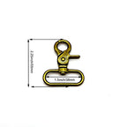 1.5 inch Swivel Hooks for Purse 1 1/2 inch Swivel Lobster Clasp Antique Bronze Snap Clips Lobster Claw Lanyard Swivel Clasps for Bag Strap 38mm Extra Large Lobster Clasps 10pcs 1.5" - color: 1.5 inch Swivel Lobster Clasps Antique Bronze