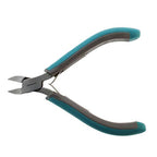 The Beadsmith Simply Modern Side Cutter, 4.5 inches (114mm) with polished steel head, PVC grip handles and double-leaf springs, tool for jewelry making - size: Side Cutter