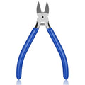 6 Inch Wire Flush Cutter Heavy Duty Wires Cutters with Non-Slip Handle Spring Loaded Side Cutter Wire Cutters for Crafting for Jewelry Making Crafts Electronics Zip Ties DIY Models