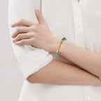 INSYOHO Dont Let the Hard Days Win Bracelet – Inspirational Healing Crystal Bracelet for Women & Men, Agate & Amethyst Beaded Adjustable, Motivational Gift for Stress Relief & Positivity - color: Green Aventurine