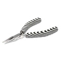 The Beadsmith Chain Nose Pliers – Zebra Print Line – 5 inches (127mm) – Comfortable Handle with Double Leaf Springs – Jewelry Making Tool for Creating Bracelets, Earrings and Necklaces - size: chain nose - 5"
