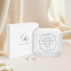 LITTLEBIGGER Friendship Gifts for Women – Christian Jewelry Dish – Forget Me Not Flower Trinket Tray, Friendship Gifts for Friend, Sisters in Christ, Mothers Day Gifts And Graduation Gifts - style: Friendship - F