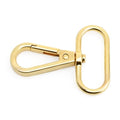 CRAFTMEMORE Snap Hook Swivel Push Gate Lobster Clasps Fashion Clips Purse Making FS10 Pack of 10 (Gold, 1-1/4 Inch) - color: Gold, size: 1-1/4 Inch