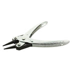 The Beadsmith Round Nose Parallel Pliers, 5.5 inches (140mm), Steel tool for jewelry making, with spring - style: Round Nose - 140mm