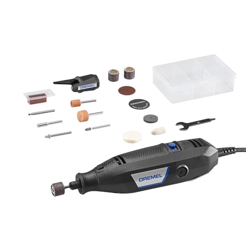 Dremel 3100-1/15 Variable Speed Rotary Tool Kit- 1 Attachment and 15 Accessories, Ideal for a Variety of Crafting and DIY Projects- Cutting, Sanding, Grinding, Polishing, Drilling, and Engraving - style: 16-Piece Kit