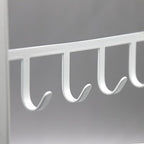 LXZ 1 PC Tabletop Hook Rack – Jewelry Stand Holder – White Hangers for Necklaces Keys Brace laces Ear Rings - color: White