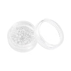 BEADIA Silver Plated Triangle Spacer Beads 2.5x1.5mm 50pcs for Jewelry Making Findings Non Tarnish - color: Silver, size: 2.5x1.5mm Triangle