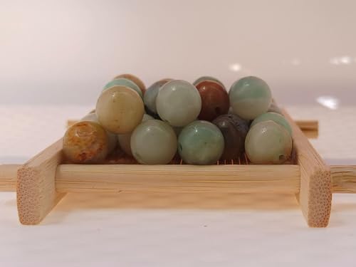 Stone Beads 6mm 140pcs Amazonite Beads Round Loose Gemstones Beads for Bracelet Necklace Jewelry Making (6mm, 60610 Amazonite) - color: Amazonite Beads, size: 6mm