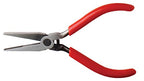Soft Grip Flat Nose Pliers, 5.5 Inch Carbon Steel Precision Tool Ideal for Jewelry Making and Crafts - style: Flat Nose