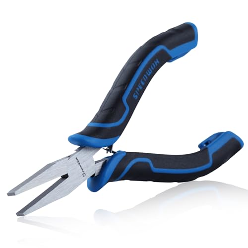 SPEEDWOX Flat Nose Pliers Smooth Jaw Pliers For Jewelry Making Precision Duck Bill Fine Plier Metal Bending Plier Wire Wrapping Wire Bending Straightening Ring Opening Jewelry Making Supplies - style: Flat Nose Pliers