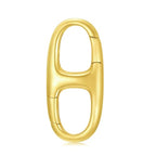18K Gold Jewelry Clasp Necklace Extender Clasp Bracelet Extension Connector for DIY Necklace Bracelet Anklet Jewelry Making (Style 3) - style: Style 3