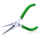 SPEEDWOX Needle Nose Pliers for Jewelry Making Smooth Jaws Long Nose 5 Inches Mini Thin Needle Plirer Extra Long Plier Fine Chain Nose Plier Professional Tool Beading Hobby Craft Supplies - style: Smooth Jaw Tapered Nose Pliers