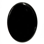 Black Obsidian Worry Stone – Genuine Thumb-Palm Crystal for Protection, Grounding & Anxiety Support – Pocket Meditation & Fidget Tool - color: Black Obsidian