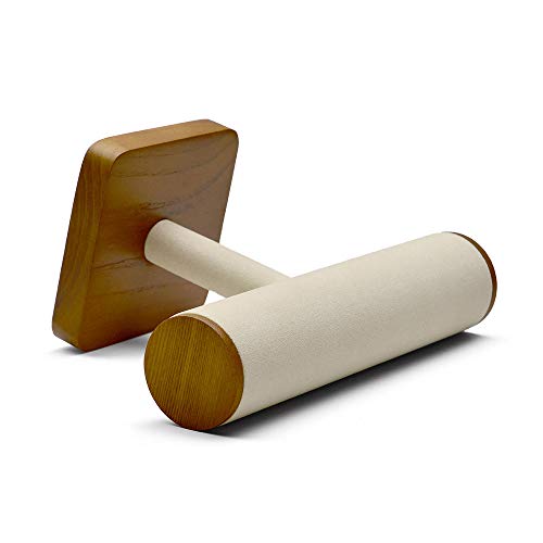 Solid Wood Bracelet Watch Organizer Display Stand T-bar Jewelry Bracelet Display - color: T shape display