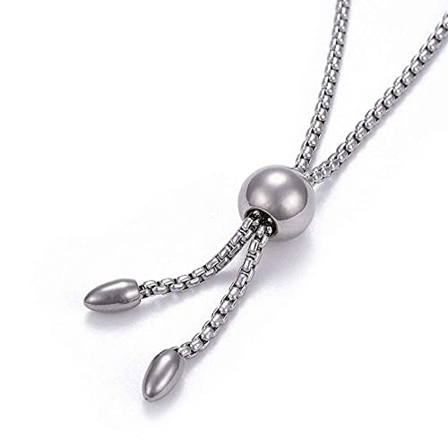 DanLingJewelry 10Pcs 304 Stainless Steel Adjustable Bolo Bracelets Slider Extender Chains with Box Chains for Bracelets Jewelry Making - color: StyleⅨ-10 pcs-Platinum