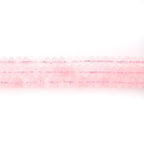 Faceted 4x6mm Natural Rose Quartz Stone Rondelle Spacer Gemstone Beads Loose Semi Gemstone Beads for Jewelry Making - color: Rose Quartz