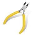 ZIMISI Mini Wire Cutter, Metal Non-Serrated Precision Diagonal Nose Plier with Comfort Grip Handle, Universal Car Accessories for Cutting Wires, Crafting and Jewelry Making (Diagonal Nose) - size: Diagonal Nose Plier