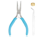 Needle Nose Pliers, Needle/Chain Nose Pliers for Jewelry Making, needle nose pliers for jewelry making - color: Blue-needle Nose Pliers