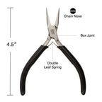 The Beadsmith Precision Series Pliers Set – 3-Piece Kit: Chain Nose, Round Nose and Flush Cutter with Tungsten Carbide Blades – Make Bracelets, Necklaces & Earrings – Tools for Jewelry Making - style: Precision Set