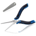 SPEEDWOX 6-Inch Mini Needle Nose Pliers Smooth Jaw with Protective Cover Needle Nose Pliers For Jewelry Making Mini Precision Wire Looping Fine Plier For Jewelry Making Wire Bending Small Object Grip - style: Needle Nose Pliers Smooth Jaw with Cover