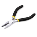 5 Inch Long Nose Pliers with Wire Cutter Smooth Jaws Mini Long Needle Nose Pliers for Jewelry Making Side Cutters Small Beading Pliers Micro Precision DIY Handcraft Tool - size: Chain Nose with Cutters