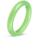 Landical 2.4'' Natural Jade Bracelet for Women Jade Bangle Bracelets with Box Good Luck Bangle Jewelry Gift for Mother - color: Emerald Green