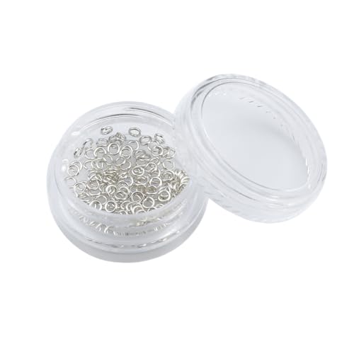 BEADIA 925 Sterling Silver Jump Rings 0.5x2.5mm 150pcs for Jewelry Making Findings - size: 0.5x2.5mm