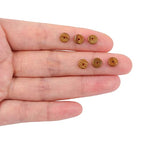 JOE FOREMAN 2x6mm Natural Yellow Wood Texture Jasper Stone Heishi Disc Rondelle Spacer Beads for Jewelry Making Full 15" Strand Energy Stone Healing Power Crystal - color: Yellow Wood Texture Jasper