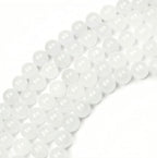 MJDCB Beads for Energy Bracelets Yoga Bracelet DIY Bracelet Natural Stone Beads White Jade 38 Pieces, 10mm - color: White Jade, size: 10mm