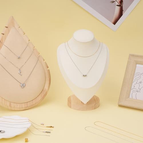 Crisjanggo 10 Pcs Necklace Bulk Stainless Steel Thin Chain for Jewelry Making Adjustable Necklace with Rubber Stopper Bead for Women - color: Silver Circle