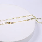 14K Gold Necklace Extenders 925 Sterling Silver Necklace Bracelet Ankle Extender Chain Extensions for Jewelry Making（2 3 4 inch） - style: 14K Gold-Round Tag