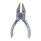 The Beadsmith Flat Nose Parallel Pliers - 5 inches (127mm), Steel Tool for Jewelry Making, No Spring - style: Flat Nose - 127mm