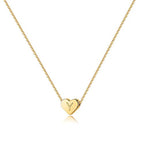 Turandoss Mothers Day Gifts for Mom Wife - Dainty 14K Gold Plated Heart Initial A-Z Pendant Letter Heart Necklace Birthday Mothers Day Gifts for Women Girls - style: Y