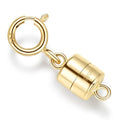 14K Solid Gold Magnetic Clasps and Closures for Necklaces 585 Bracelets Anklets Magnets Chain Converter Clasp Extra Strong