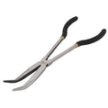 Performance Tool W1045 11-Inch Long Reach 45-Degree Bent Long Nose Pliers, Black - style: 11" 45 Long Handle Pliers