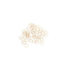 50pcs 14/20 Gold Filled Round Open Jump Rings 4.8MM OD, 3.5MM ID 22 Gauge by CRAFT WIRE - color: 22 Gauge, size: 4.8MM