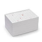 White Jewelry Ring Display Tray PU Leather Ring Earrings Display Organizer Tray - size: 11 Slot