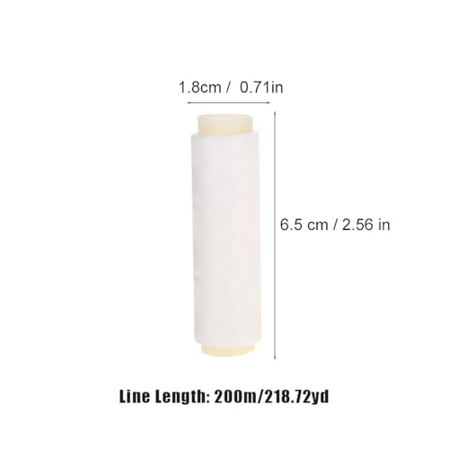 Invisible Fishing Line, Clear Wire Hanging Strong Nylon String Supports Balloon Garland Decorations Crafts Bracelets Necklaces Jewelry Making Beading Threads Cords Monofilament Thread Sewing