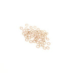 50pcs 14/20 Gold Filled Round Open Jump Rings 4.5MM OD, 2.5MM ID 18 Gauge by CRAFT WIRE - color: 18 Gauge, size: 4.5MM