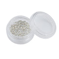 BEADIA 925 Sterling Silver Jump Rings 0.7x4mm 50pcs for Jewelry Making Findings - size: 0.7x4mm