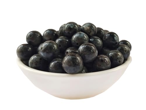 Stone Beads 6mm 140pcs Black Larvikite Beads Round Loose Gemstones Beads for Bracelet Necklace Jewelry Making (6mm, 60605 Black Larvikite) - color: Black Larvikite Beads, size: 6mm