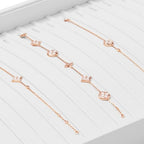 Oirlv Premium White Leather Stackable Jewelry Tray 18 Gird Necklace Bracelet Organizer Showcase Necklace Display Tray - color: White, size: Necklace/Bracelet Tray