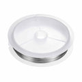 HARFINGTON Craft Wire 82ft Length 26 Gauge Stainless Steel Craft Jewelry Wrapping Wire Tarnish Resistant Beading for Jewelry Making Supplies Crafting, Silver - size: 26 Gauge x 82ft