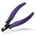 Memory Wire Cutter for Bracelet Making Wire-Cutting Pliers with Spring Wire Shear Jewelry Making Supplies for Jewelry Making, Beading, and Handicrafts - color: Purple